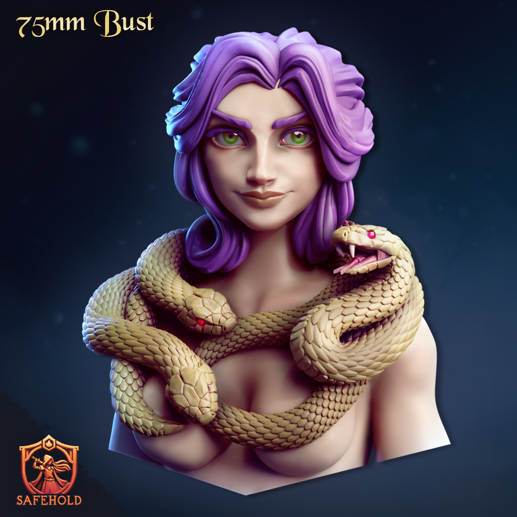 Fantasy Busts: The Snake Lady